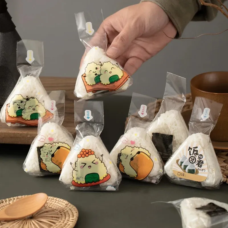 Cute Japanese Bento Box: Cartoon Triangle Rice From Anylustore
