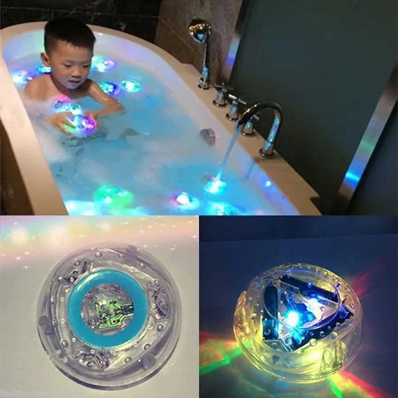 Waterproof LED Light-up Bath Toys for Kids