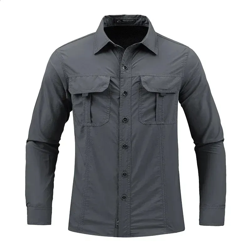 Quick Dry Tactical Button Down Shirts Save Big On Bulk Mens