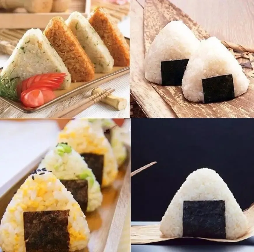 2 Pack Onigiri Mold Triangle Sushi Press - Non-Stick Rice Ball Maker, Japanese Bento Gadget, Easy To Use & Clean - View #6
