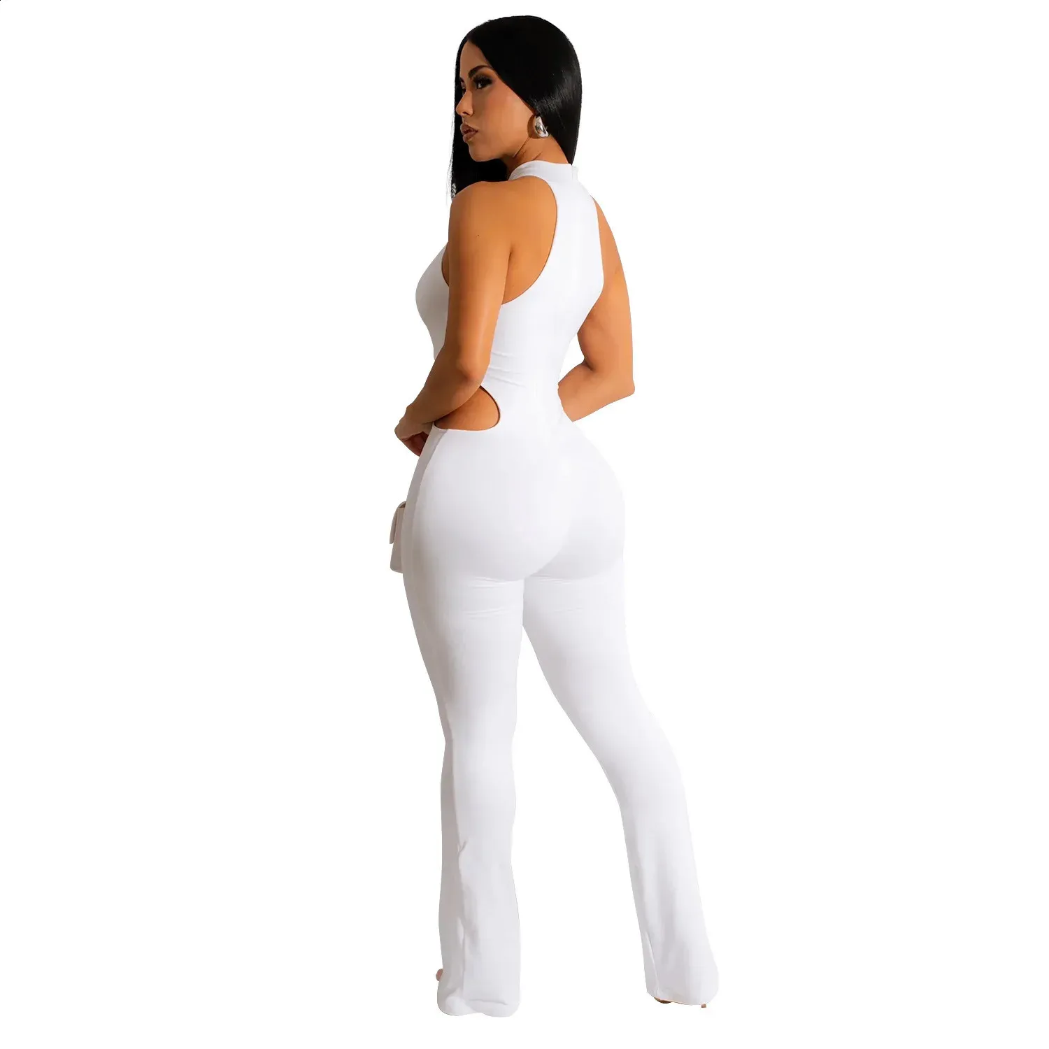 High Quality White Cut Out Jumpsuit For Clubbing And Birthdays Wholesale Clothing 2023 Collection From Leemostore 14.4 DHgate.Com