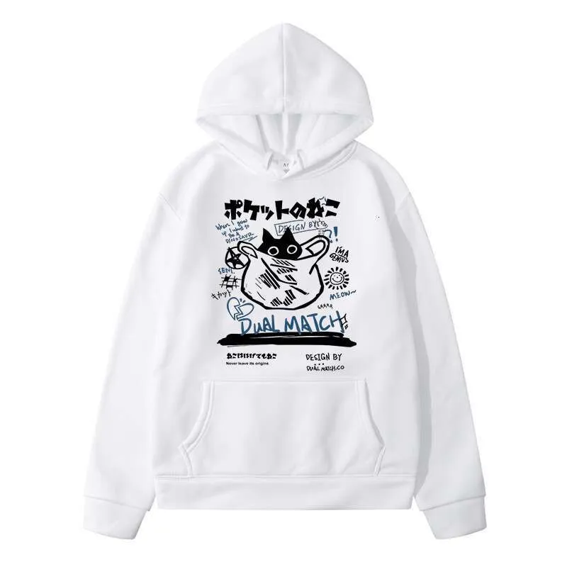 Save Big on Bulk Cat Pocket Hoodie Kawaii Hoodies: Cat Printed Oversized  Hoodie, Women's Autumn Fashion, Cute Cat Apparel, Cotton Blend, Casual  Style,