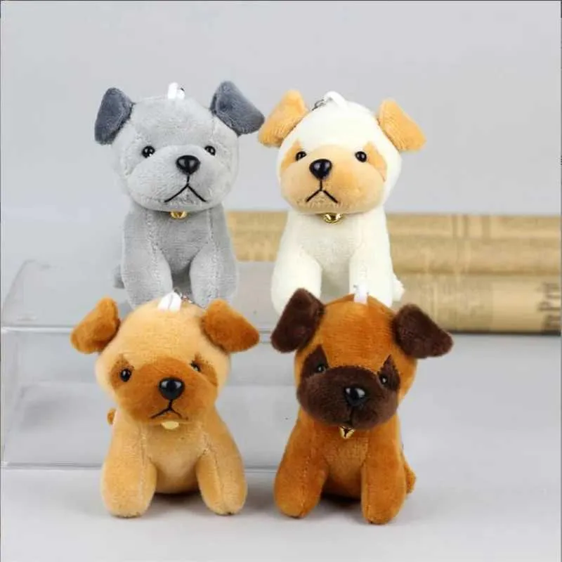 Animal Plush Keychain: Linda Cachorro Husky Relleno De Peluche