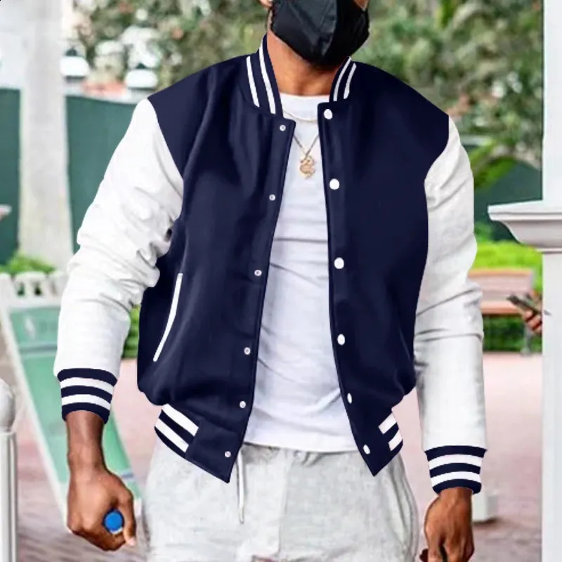Mens baseball pullover jacket deals