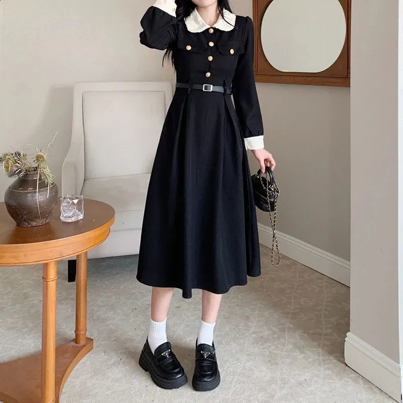 Korean Fashion Large Size A Line Dress For Women ... From Sereinstore,  $32.28 In Bulk | DHgate.Com