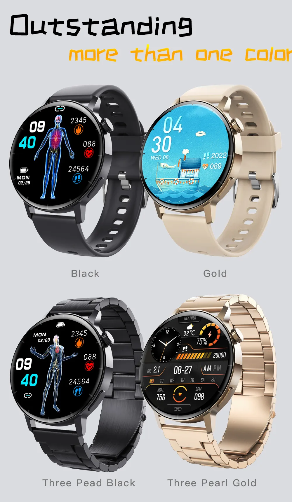 Montre sport GPS homme: écran HD, étanche, Bluetooth - Test et Avis