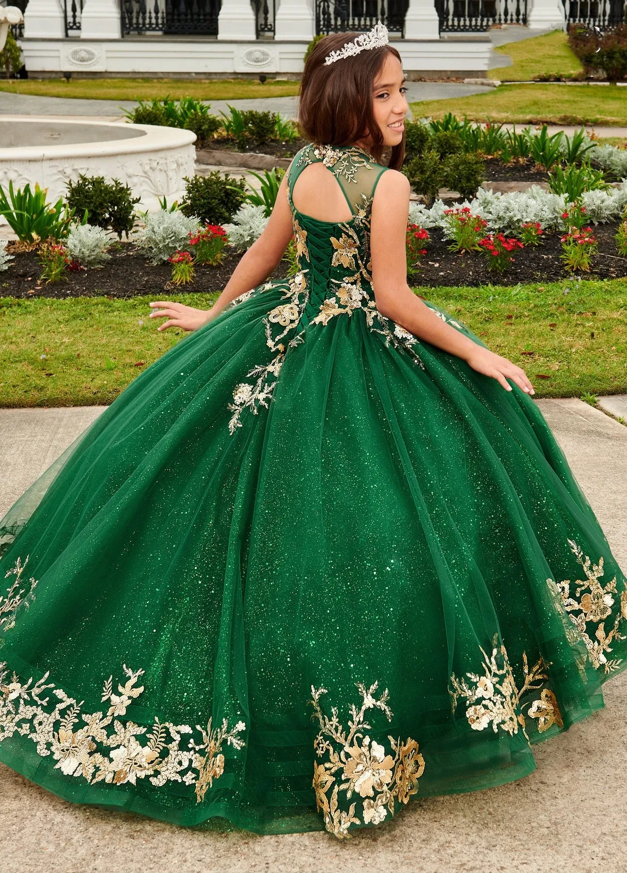 green emerald velvet dress Emerald Mini Quince main image 1