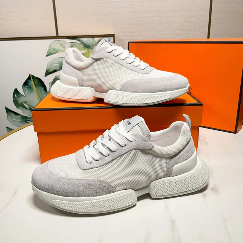 Fashion Casual Shoes Men Heros Tennis Sneakers Italy Refined Low Tops Elastic Band White Nylon Grid Cloth Calfskin TPU Rubber Designer Junior Sports Shoes Box EU 38 45 From Fashionshoesgz18 48.85 DHga...