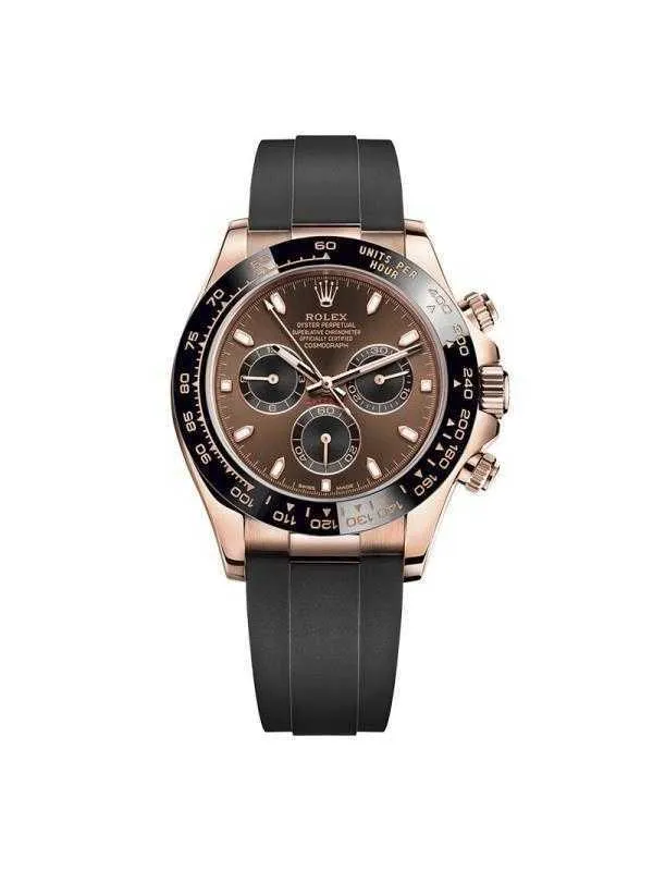 Luxury Designer Rubber Mechanical chronograph watch China Meter Type M116518LN 0048 by TOP Designer
