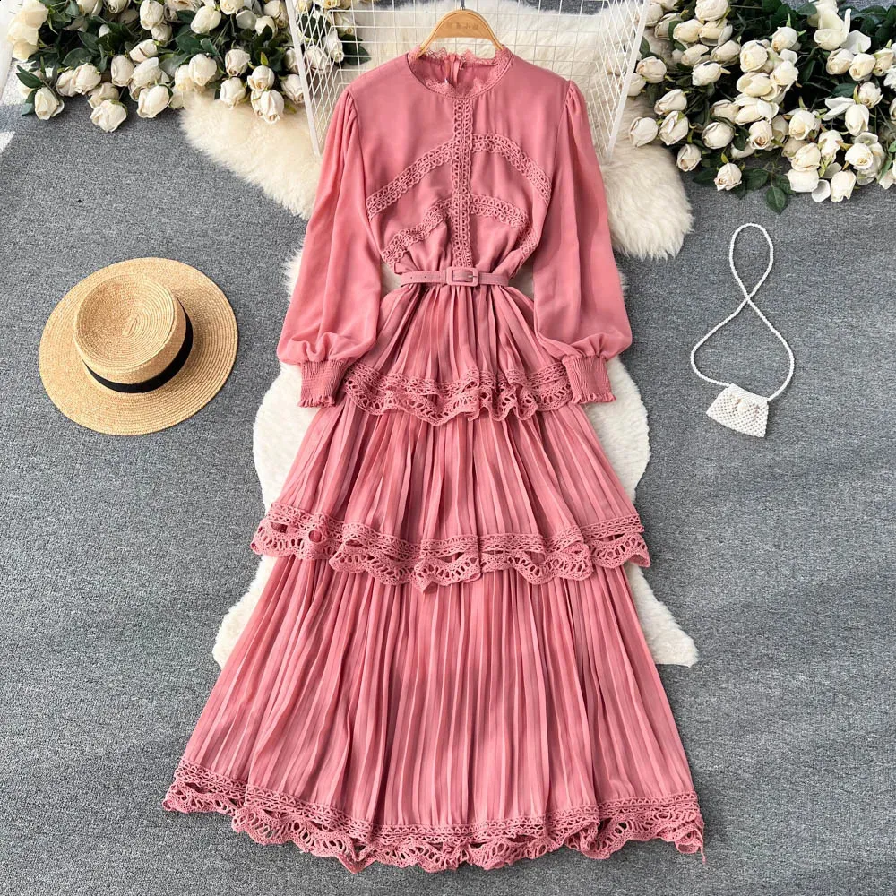 green emerald velvet dress Little Girls Cute Fall Floral Tiered Ruffle Dress main image 0