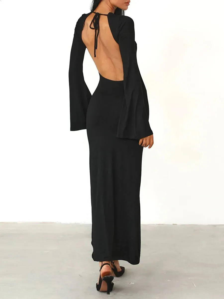 【新品・未使用】Nomàt TIE LONG DRESS OPEN BACK 81zDkbx8V6L._UY1000_.jpg