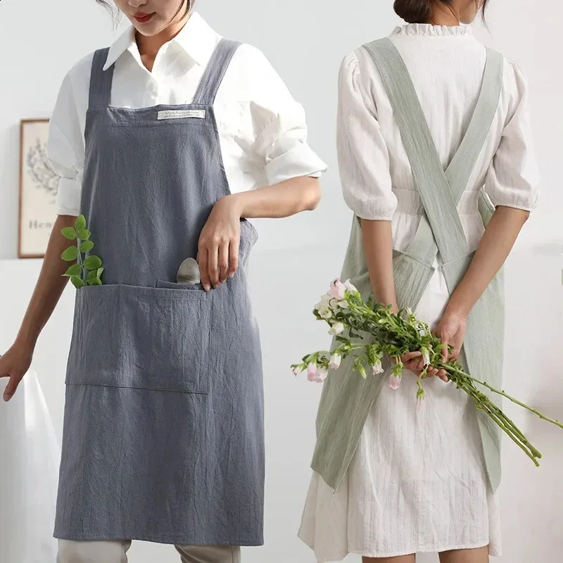 Apron Staps DHgate.com:Premium Linen Cotton Apron - Wide Straps, Ultimate Comfort ...