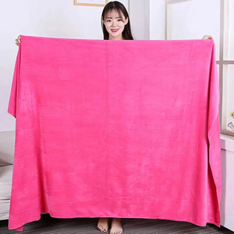 100/120/150/180X200 cm Serviette de bain extra large en microfibre, serviette super absorbante, douce et écologique à séchage rapide 100/120/150/180X200 cm Serviette de bain extra large en microfibre, serviette super absorbante, douce et écologique à séchage rapide