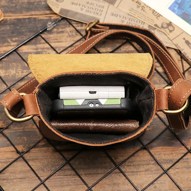 DHgate.com:Premium Leather Messenger Bag for Women - Vintage