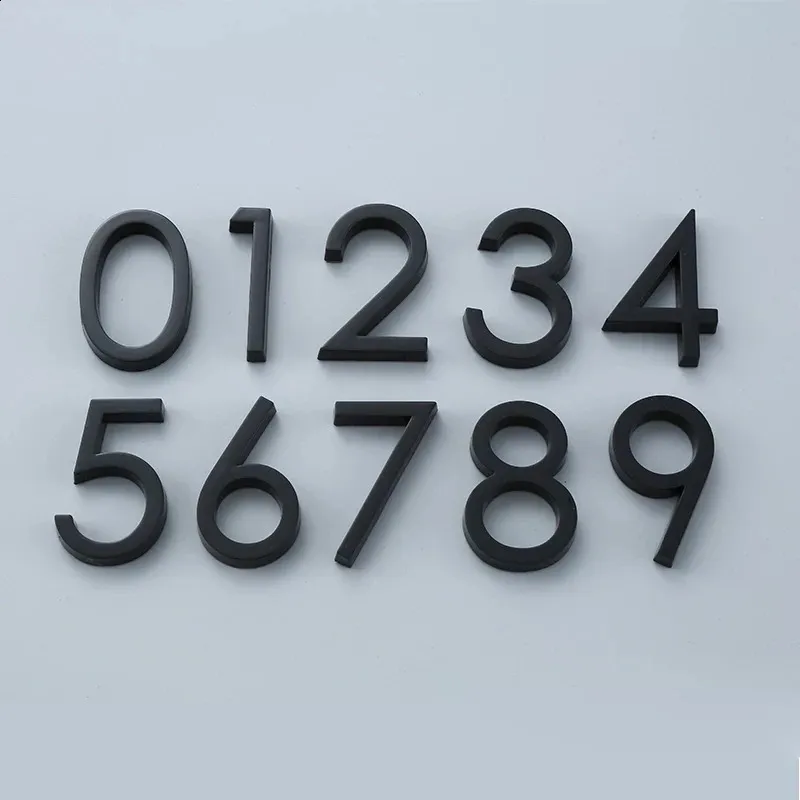 Customized 3D Acrylic Sign Letters And Numbers Wall Business Office ...