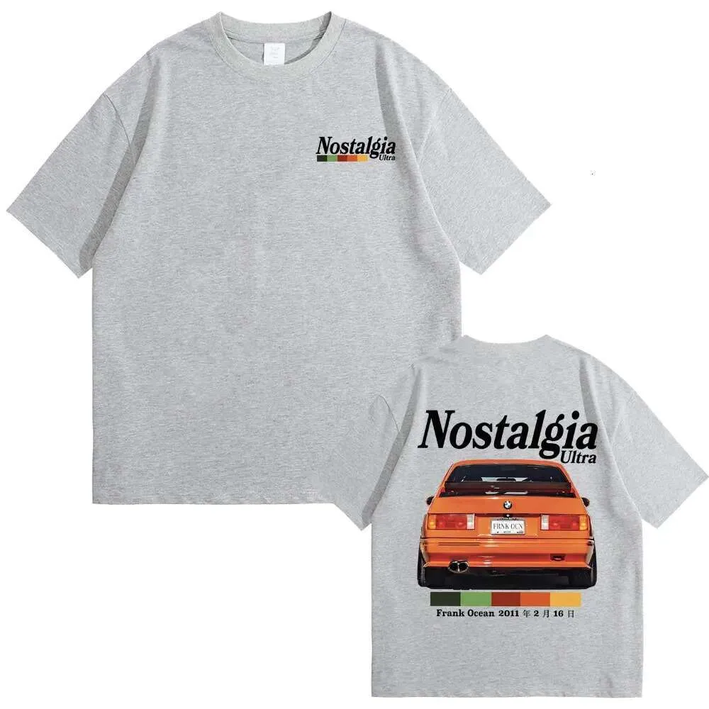 Tシャツ・カットソー SATUR Clash Nostalgia Vintage Graphic Short Sleeve T-Shirt N Frank Rapper Nostalgia Ultra Graphic Ocean Vintage Oversized