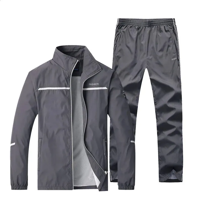 Mens Jogging Suit Sets: Spring Autumn Activewear Tracksuit Shop Now!  Sizes L-5XL