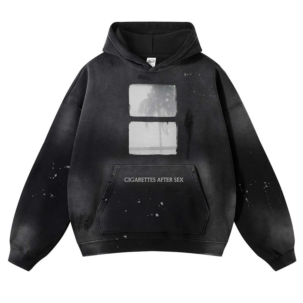 Vintage Street Style Men's Oversized comfort hoodie