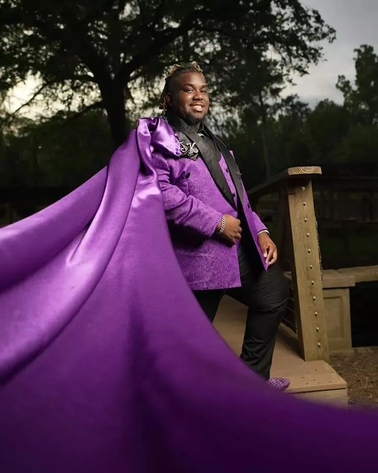 mens purple dress Purple Suits For Men