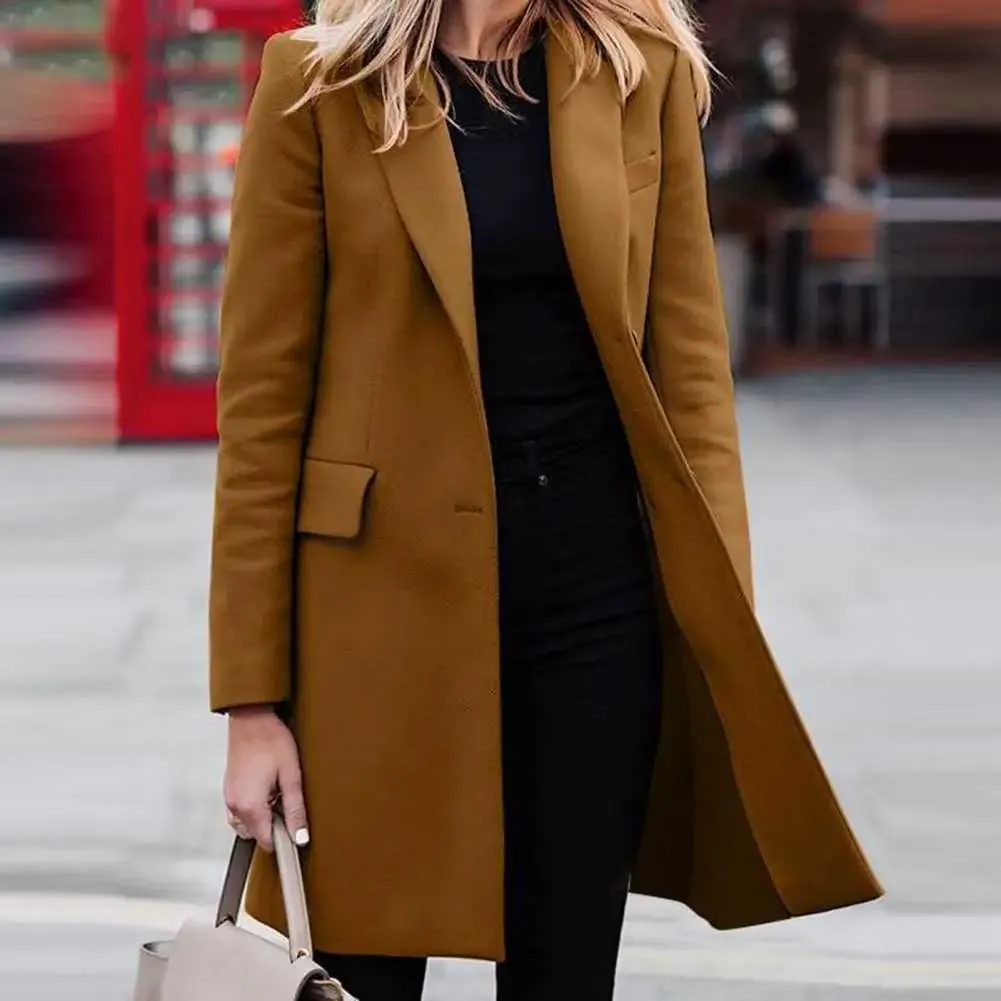 Trench Coat Exact Ladies Winter Jackets Elegant Womens Trench Coat