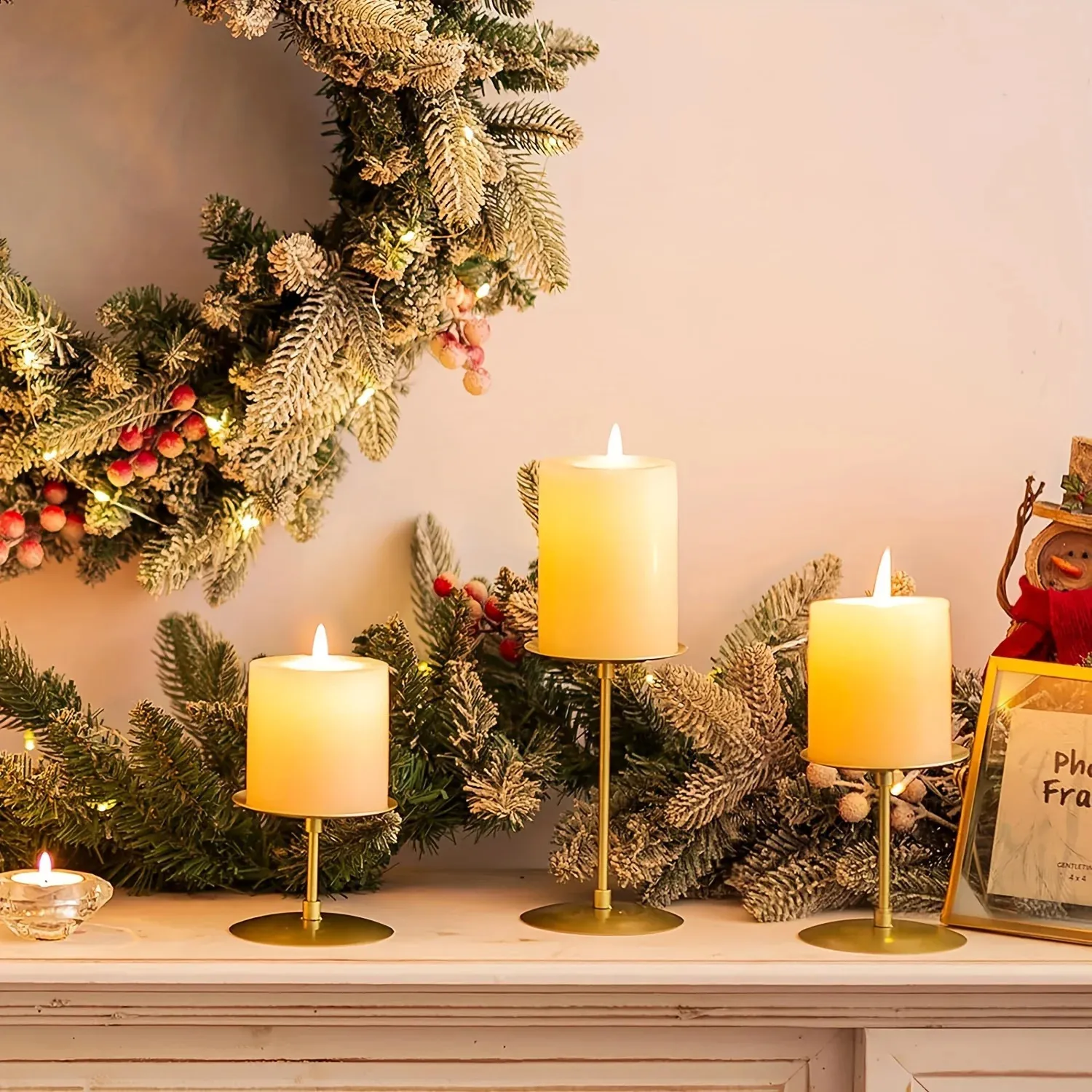 Bandeja De Velas Vintage De Hierro Forjado: Elegante Decoración De Mesa  Para Bodas, Navidad, Halloween Más De 27,68 € | DHgate, image size:1500x1500