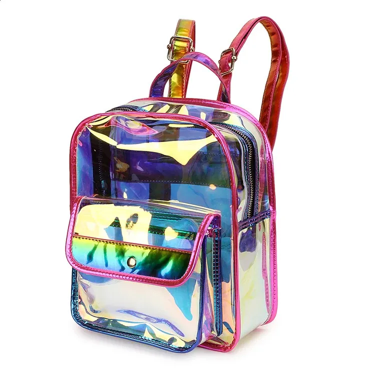 Large Hologram School Bag Holographic Backpack: Premium Quality