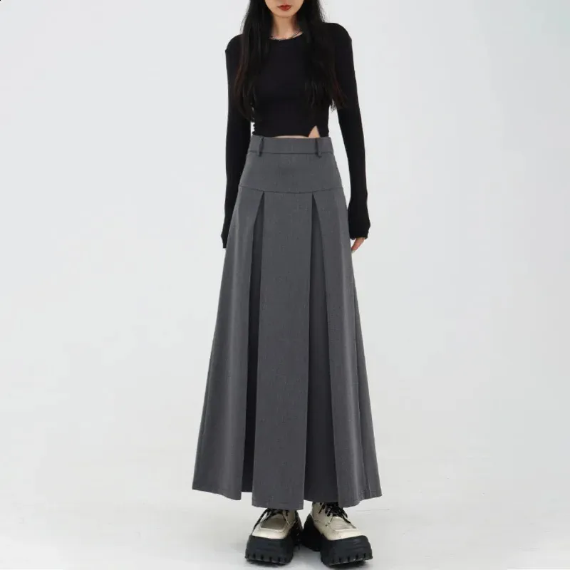 Dhgate High Waisted Skirt Suit High Waist A-Line Midi Skirt