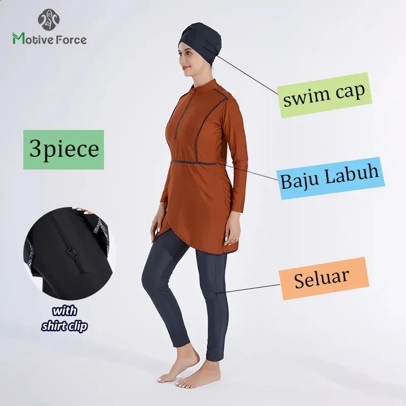 イスラム教徒の女性水着半袖トップスパンツ控えめな水着アラブブルキニセット