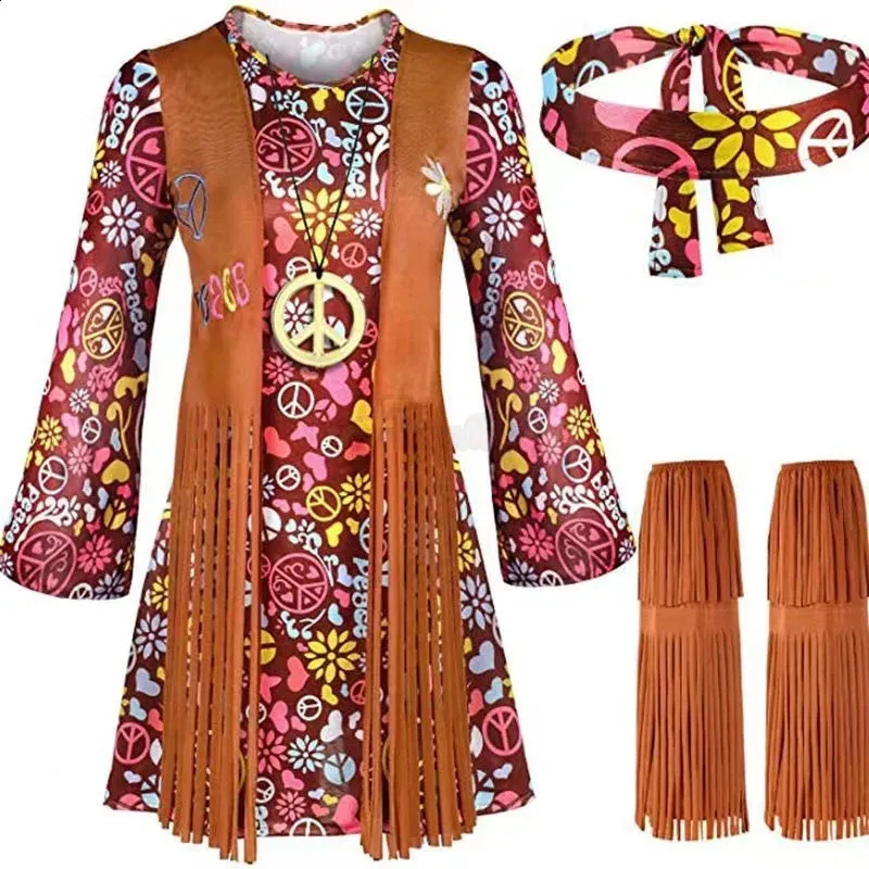 70s hippie dress 60s 70s Hippie Festival Dress Costume – Sowest Fancy Dress main image 1