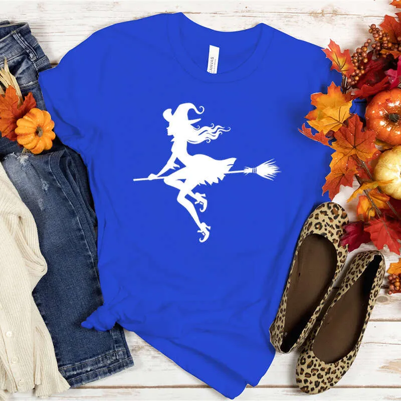 Camiseta De Mujer Negra De Halloween - Manga Corta, Estampado A Cuadros, Cómoda Y Casual