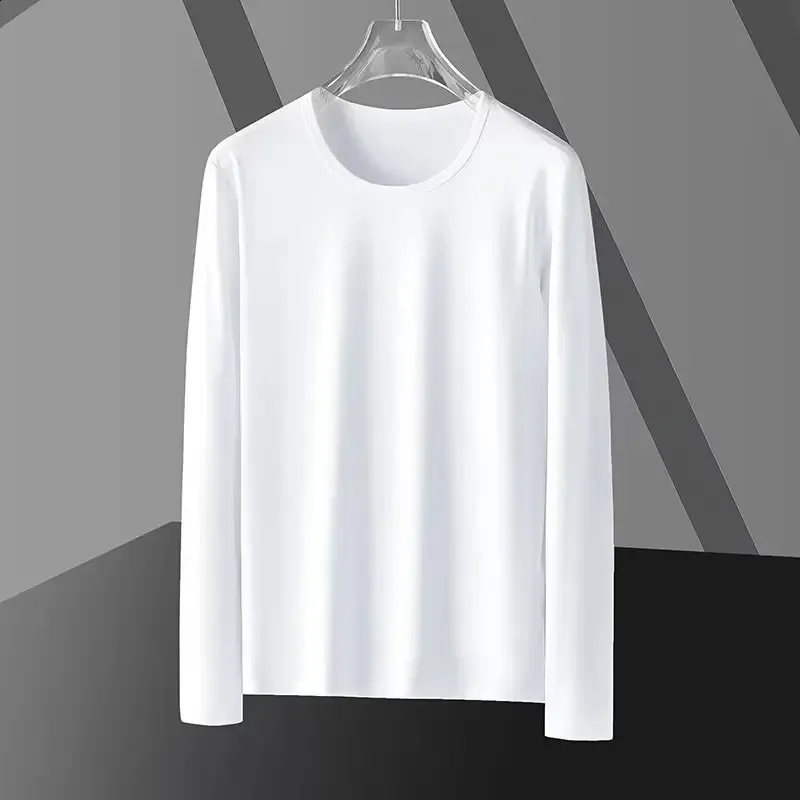 MGA Autumn Long Sleeve T-shirt 2022 白 ZHCWT Autumn Spring Fashion Oversize Tshirt Men's Long