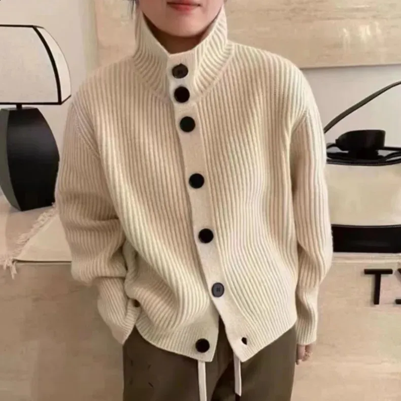 Cardigan Korean High Neck Top Save Big On Bulk Korean Women