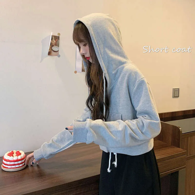 ☆MLB Korea☆ Women's Basic Vintage Washed Crop Hoodie BOS D Women's Hoodie | Red | On United States