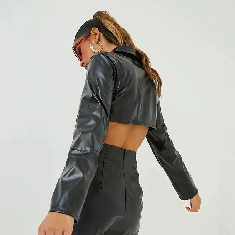 【punk leather jaket short】 Ultra Short Retro Punk Rock Biker Jacket - Premium Quality