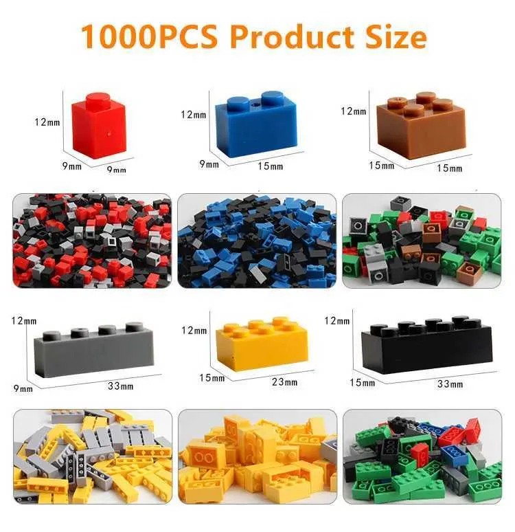 CL240827 Creative Building Blocks Set Classic Urban Design Educational ...