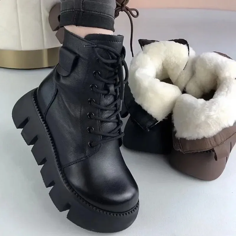 HOT Winter Boots Boots Damen Vintage Ladies Winter Snow Boots