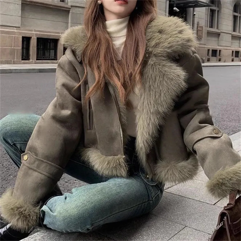 Rabbit fur lined coat new arrivals