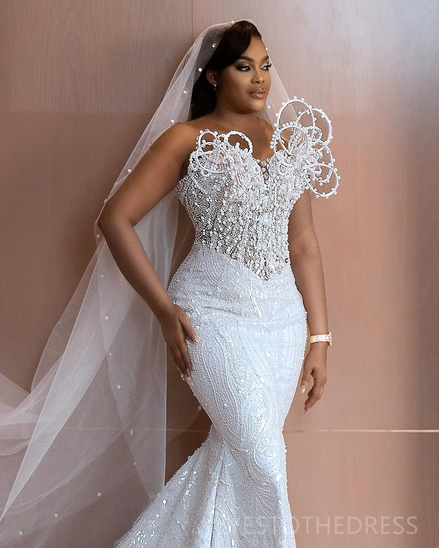 midi long sleeve formal dress Tulle Midi Simple Wedding Dress Millie