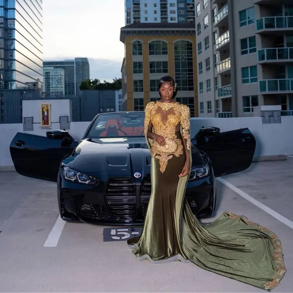 gold appliques for dresses Black Embellished Tulle Gown with Golden Accents Rose Gold / 4