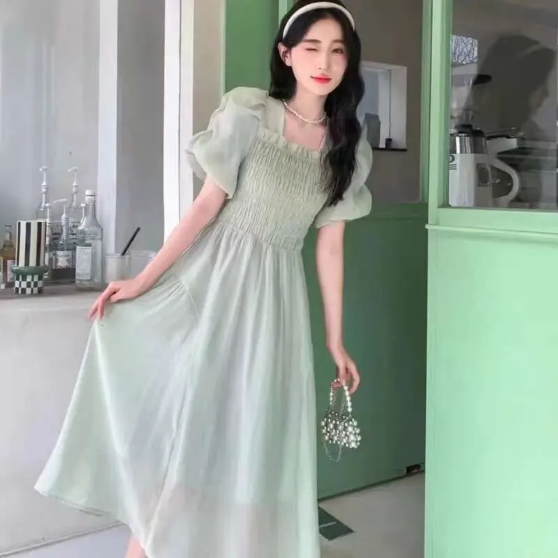 slim fit dress slacks Berylove Women White Graduation Dress A Line Satin Square Neck Midi Formal Dress, White / US10 main image 0
