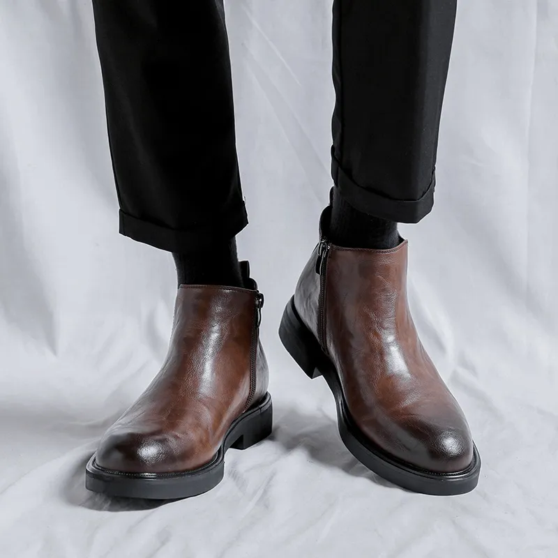 Bulk Leather Slip On Dress Boots For Women, Narrow Round... From Dh4921001, $43.59 | DHgate.Com Bulk Leather Slip On Dress Boots For Women, Narrow Round... From Dh4921001, $43.59 | DHgate.Com