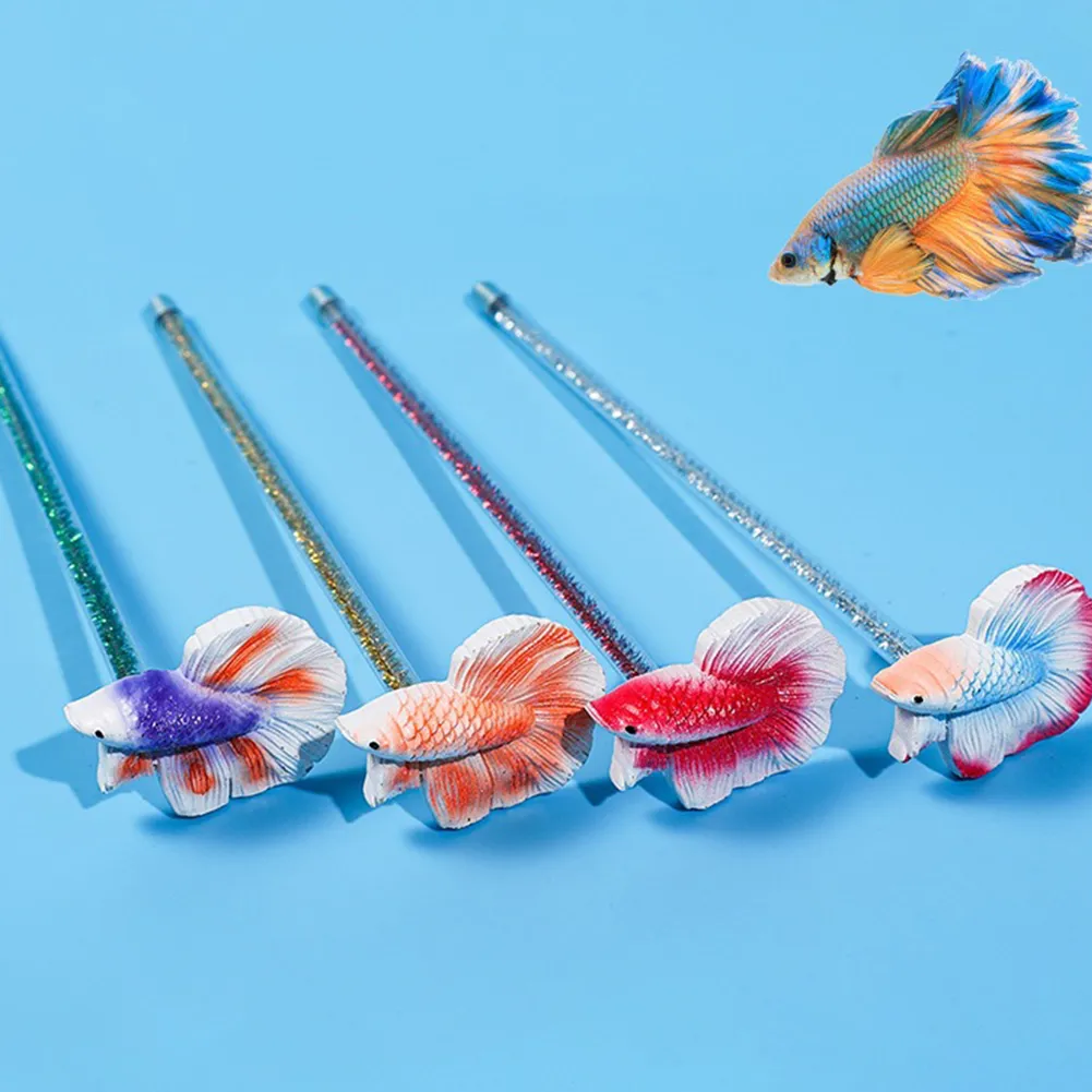 fish tank accessories for fish to play Decorations, Resin Aquarium Decor, Cool Robot Style, Small Large Tank Ornament Cave Small Betta Goldfish Shrimp to Swim, Hide, hiding spots Aquarium Floating Island with Artificial