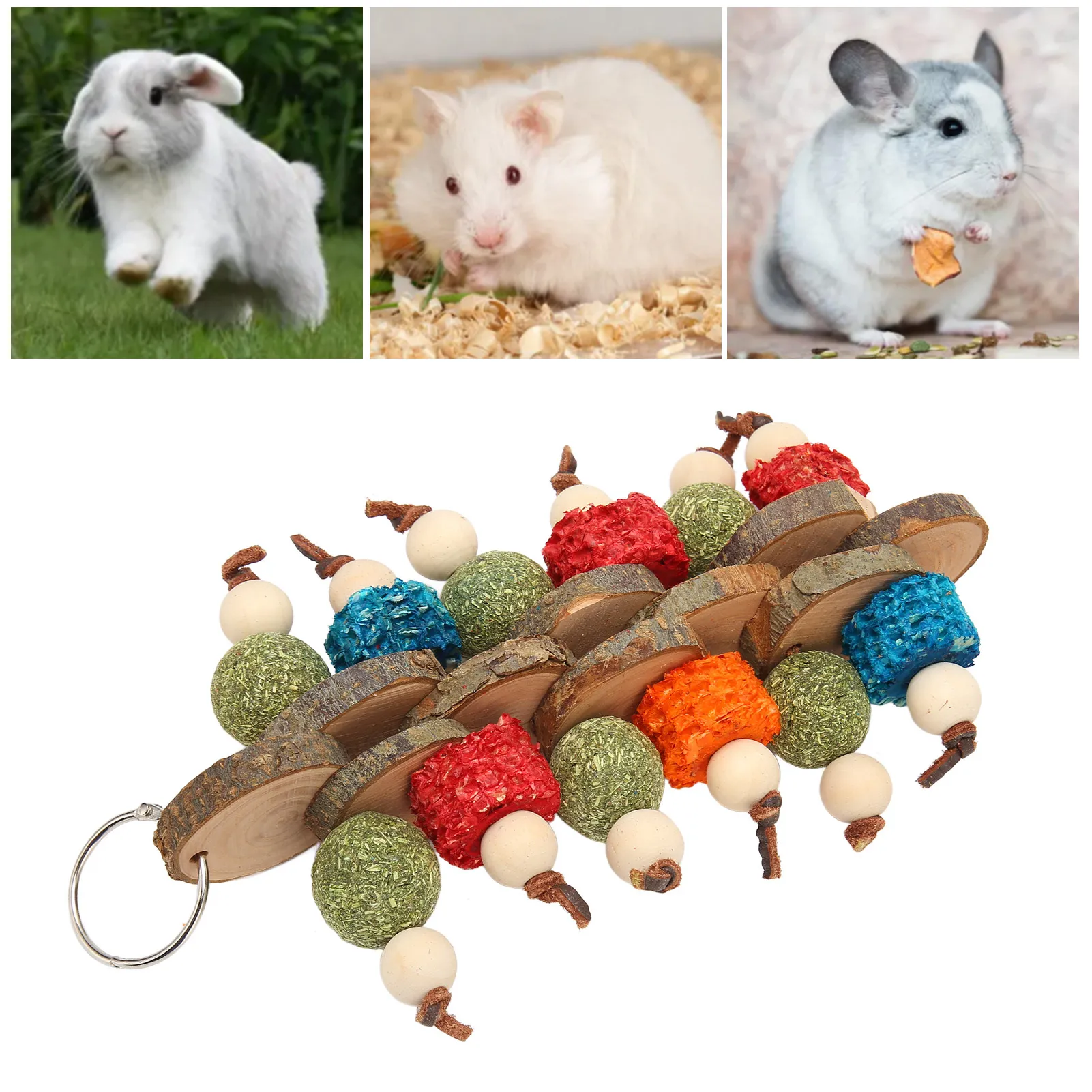 Simple Rabbit Chew Toy Bunny Cage Chew Toys Handcrafted Rabbit Chew Toys For Teeth Grinding ...