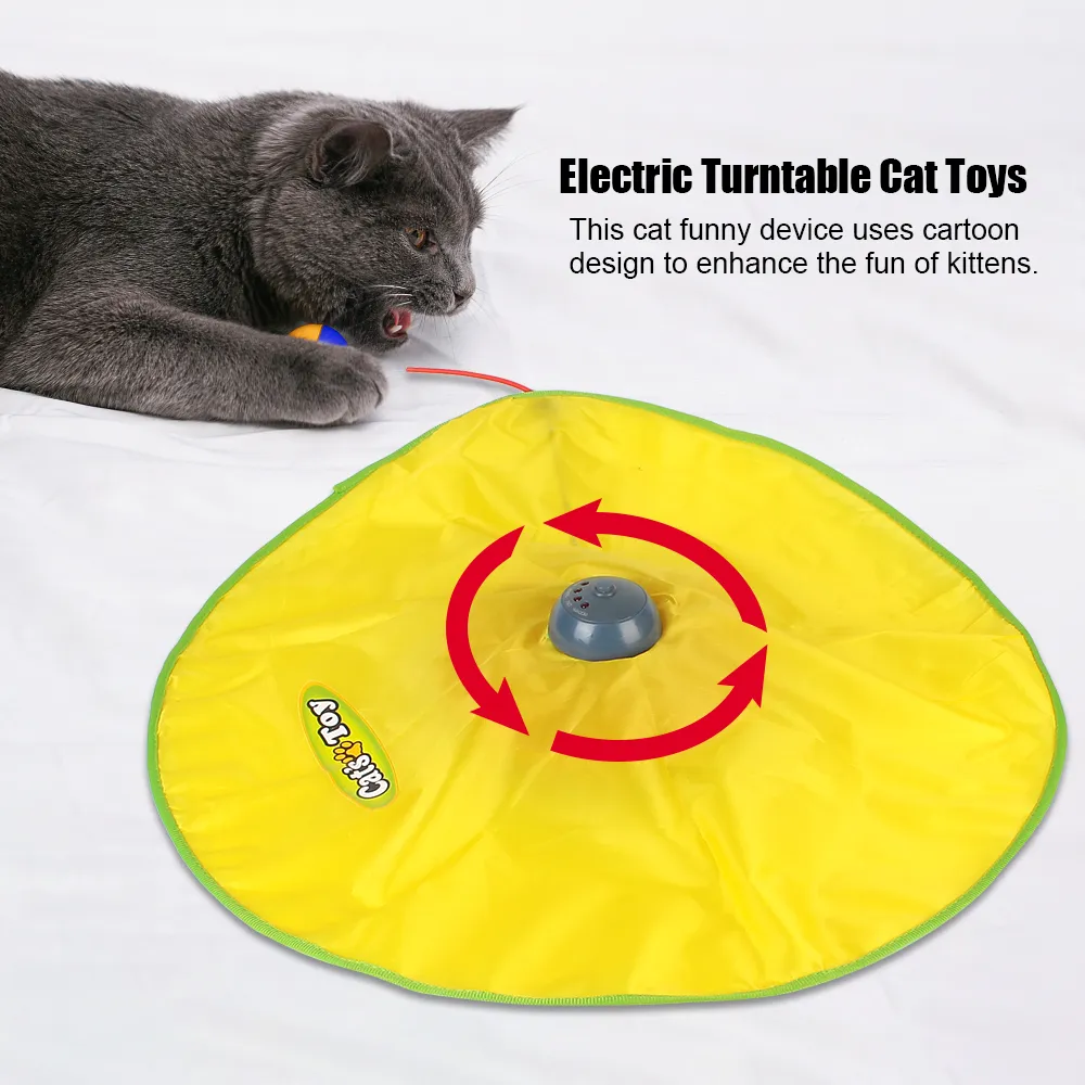 thumbnail image 2 of Charging Cat Toy Gardner 5-in-1 Interactive Cat Toy - Automatic Laser, Moving Feather & Track Balls For Indoor Cats Automatic Laser Cat Toy 2 of 10