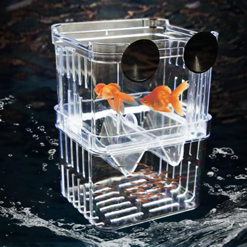Baby Fish Separator For Aquarium Acrylic Aquarium Breeder Box