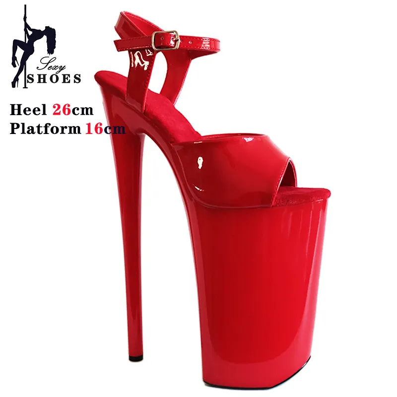 Super High 10 Heels Suede Platform Sandals Non Slip Stripper Heels for Women