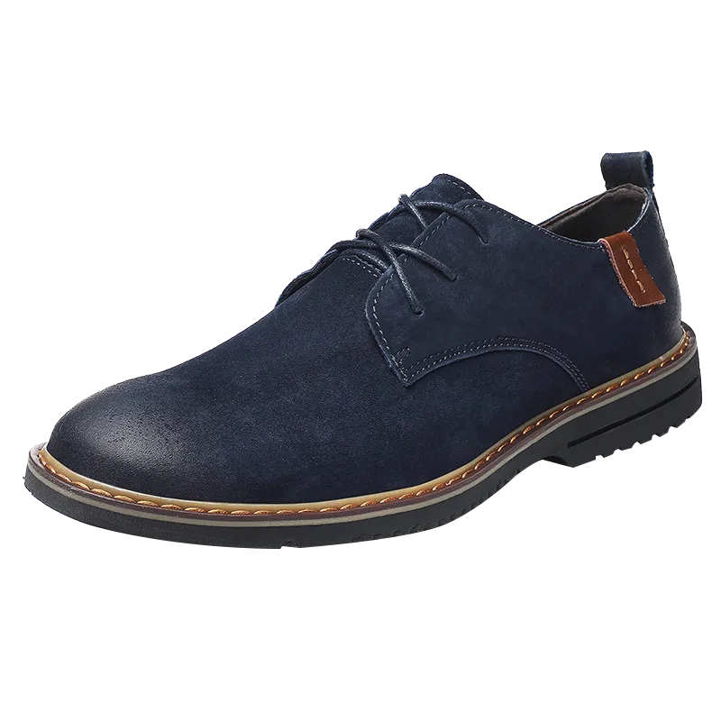 DHgate.com:Mens Suede Leather Oxford Slip-On Sneakers