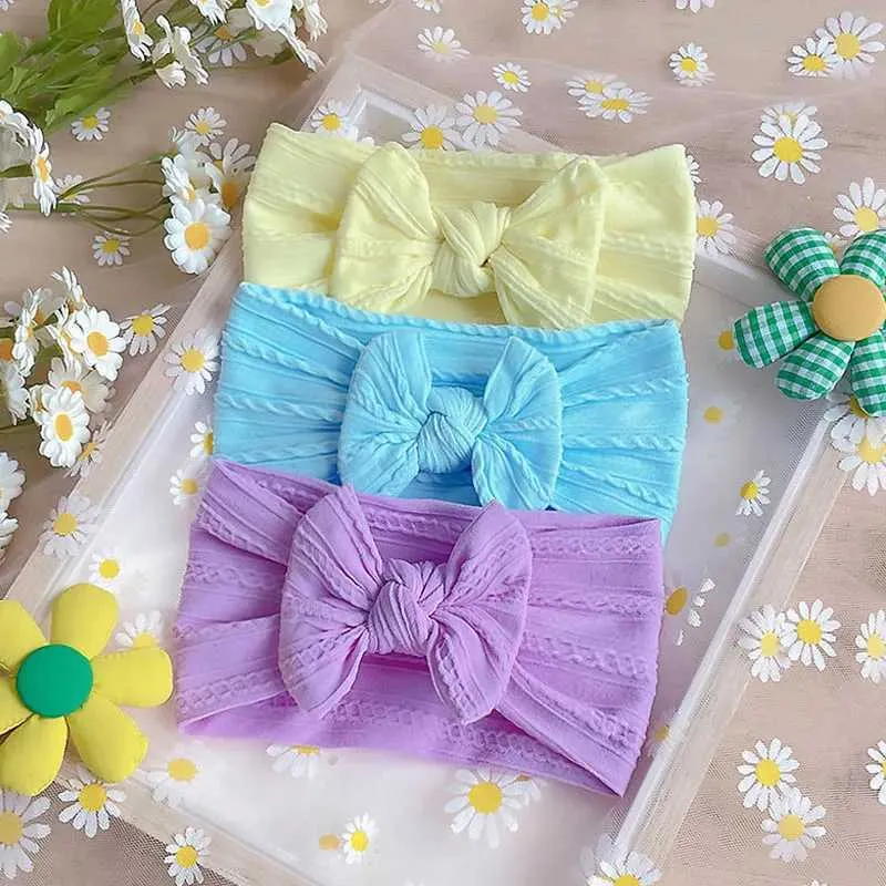 Girls Bow Wee Ones Medium Grosgrain Hair Bow With Wide Wale Corduroy Overlay... Wee Ones Hair Bows