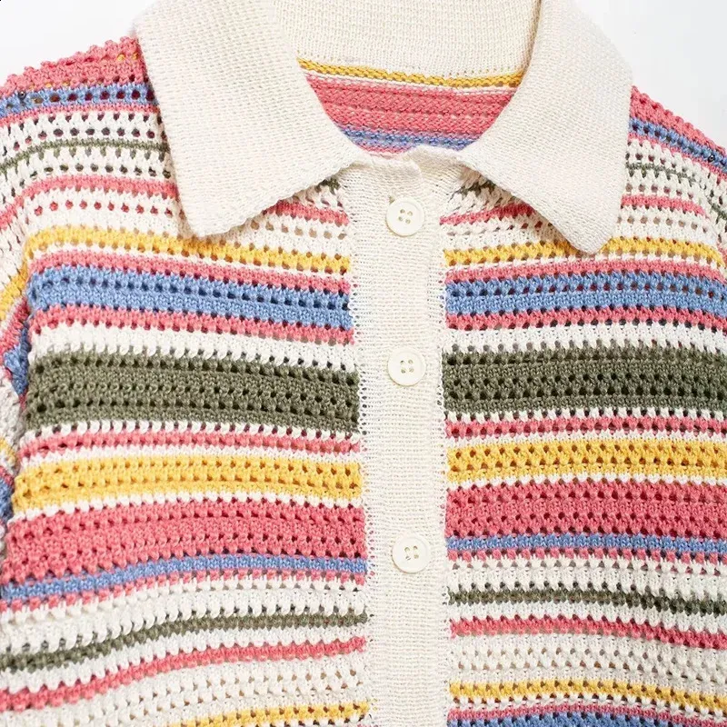 Beautiful People Coil Yarn Polo Pullover Polo shirt