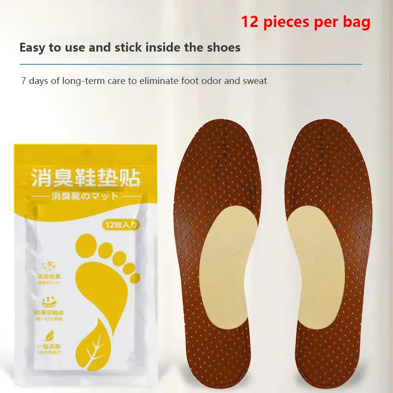 Bag Shoes Odor Remover Deodorant Patch Lemon Scent Foot Soothing